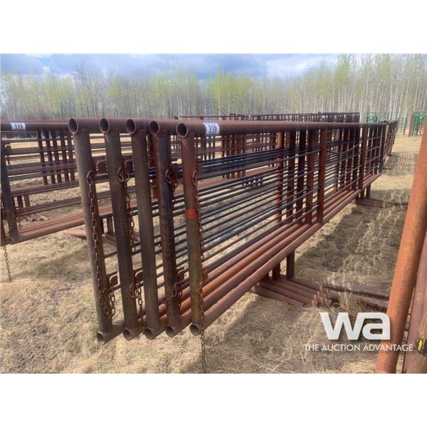(5) FREESTANDING 5 X 24 FT. LIVESTOCK PANELS