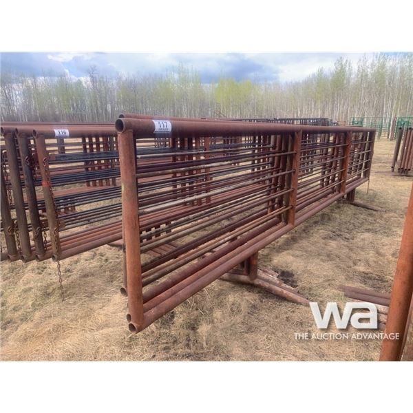 (5) FREESTANDING 5 X 24 FT. LIVESTOCK PANELS