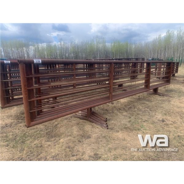 (5) FREESTANDING 5 X 24 FT. LIVESTOCK PANELS
