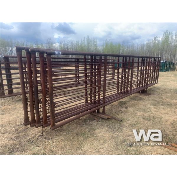 (5) FREESTANDING 6 X 24 FT. LIVESTOCK PANELS