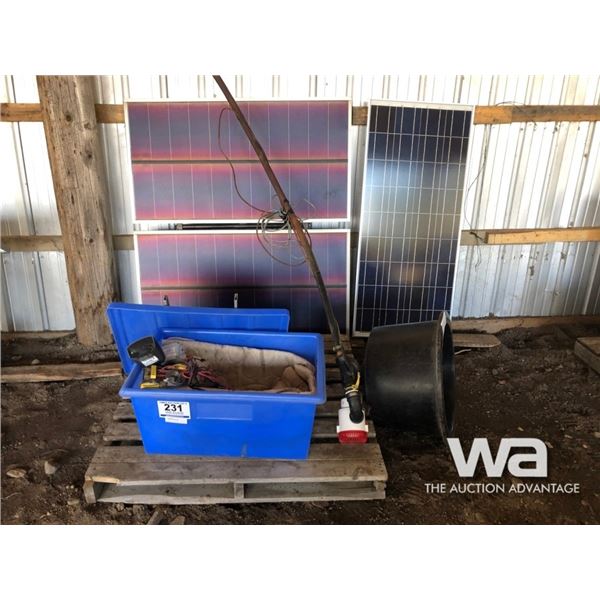 SOLAR POWER CATTLE WATER SYSTEM