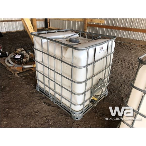 250 GAL. WATER TOTE