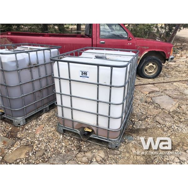 250 GAL. WATER TOTE