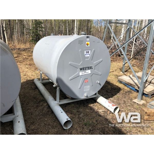 2006 WESTEEL 2,250 LITRE DOUBLE WALL FUEL TANK