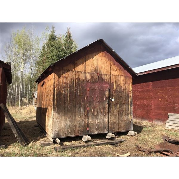 12 X 16 FT. WOOD BUILDING
