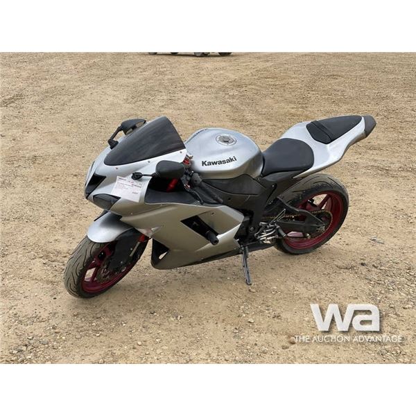 2007 KAWASAKI ZX6R STREET BIKE