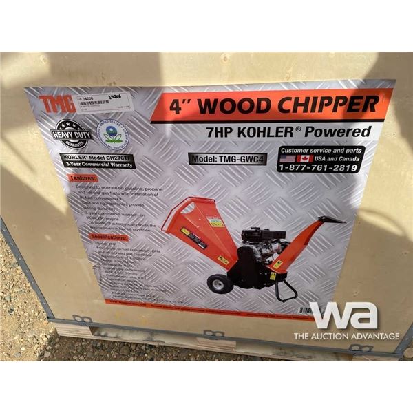 4" WOOD CHIPPER