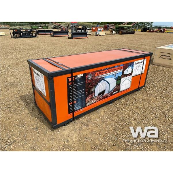 20 X 30 FT. STRAIGHT WALL STORAGE BUILDING