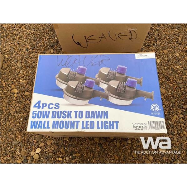 (4) 50 WATT WALL MOUNT LED LIGHT
