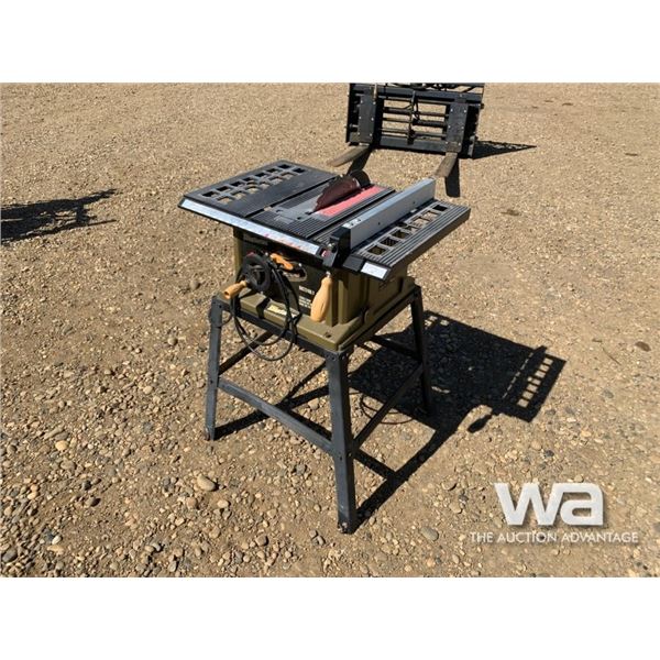 SHOP SERIES 10" TABLE SAW