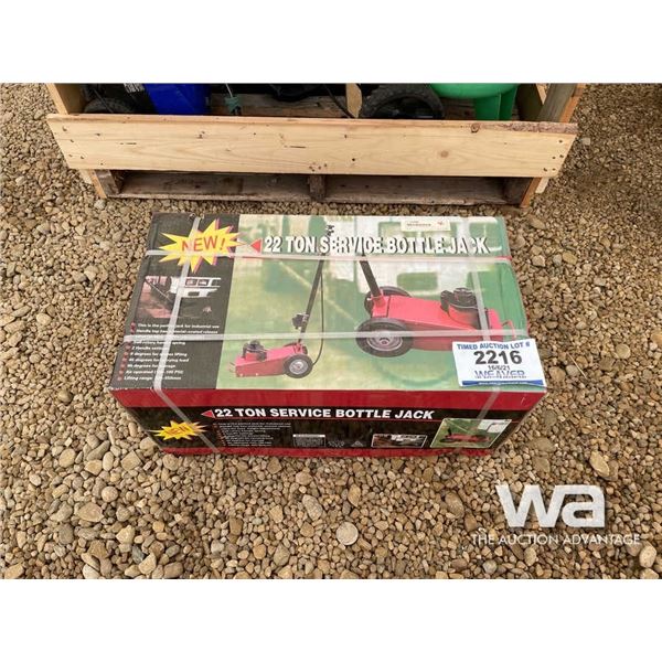 (UNUSED) 22 TON SERVICE BOTTLE JACK