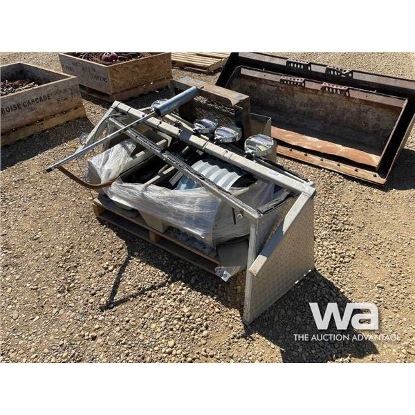 ALUMINUM HEAD ACHE RACK, TRUCK PARTS