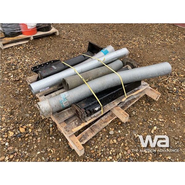 TRAILER JACK, FIFTH WHEEL HITCH, DUCTING