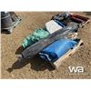 Image 1 : QUANTITY OF TARPS, ROLL OF CLEAR POLY