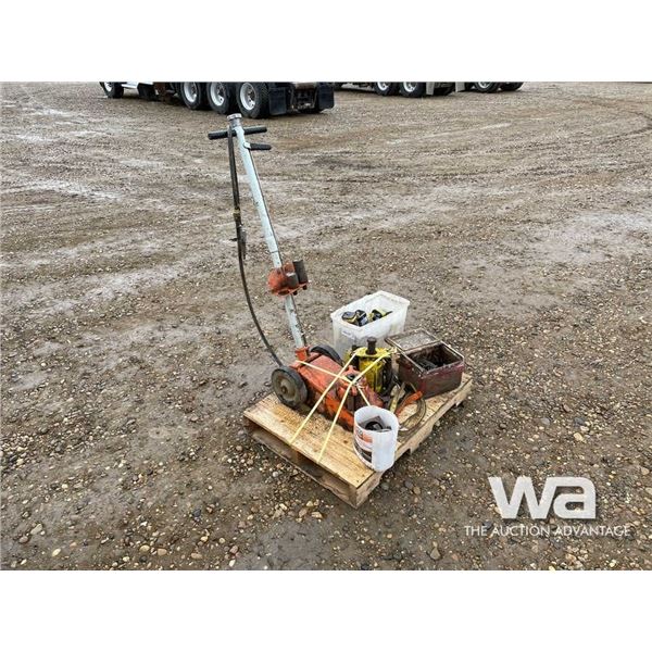 HYD FLOOR JACK, HYD BOTTLE JACK, 6 V BATTERIES