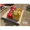 Image 3 : (7) JERRY CANS, MOTORCYCLE FUEL TANK