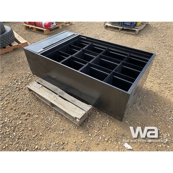 BLACK STORAGE CABINET