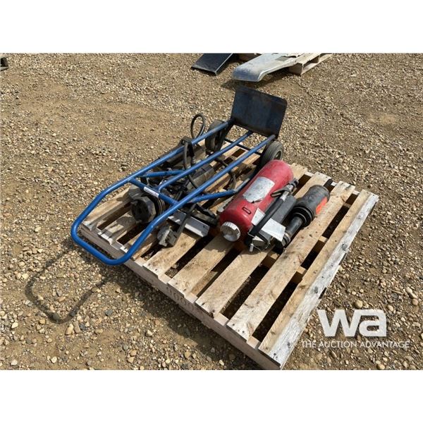 SHOP DOLLY, FIRE EXTINGUISHER