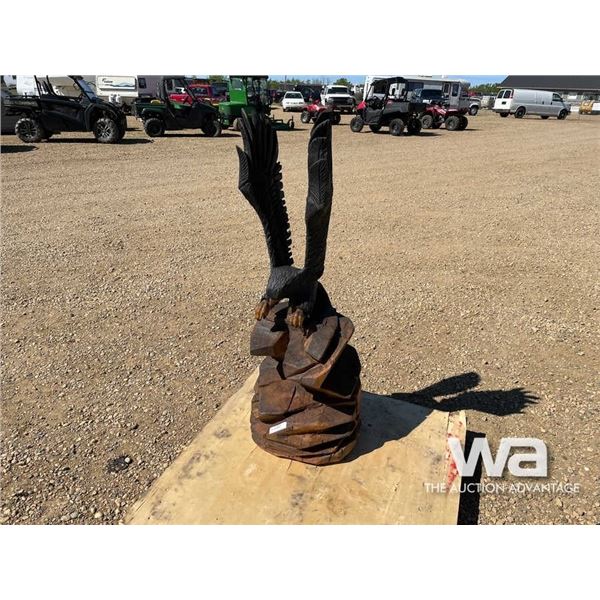 EAGLE WOODEN CARVING