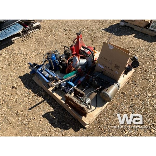 BOTTLE JACKS, FLOOR JACK, DRILL PRESS