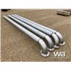 Image 2 : (4) 6" STAINLESS STEEL FLANGED PIPE