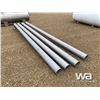 Image 4 : (4) 6" STAINLESS STEEL FLANGED PIPE