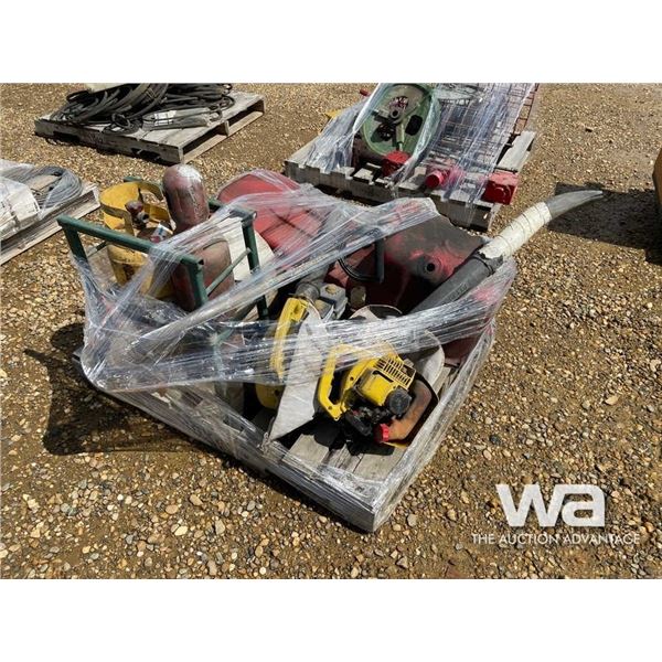 LEAF BLOWERS, WEED EATER, OIL TRAYS