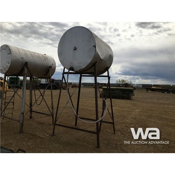 500 GAL. TANK & STAND