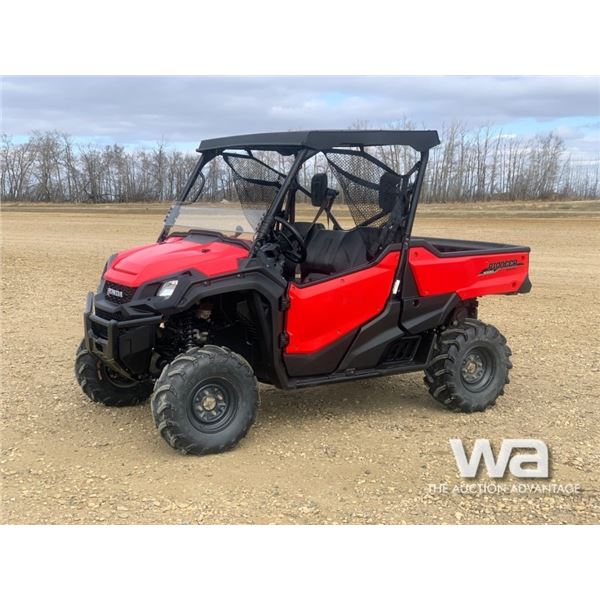 2018 HONDA 1000 SXS SIDE BY SIDE ATV