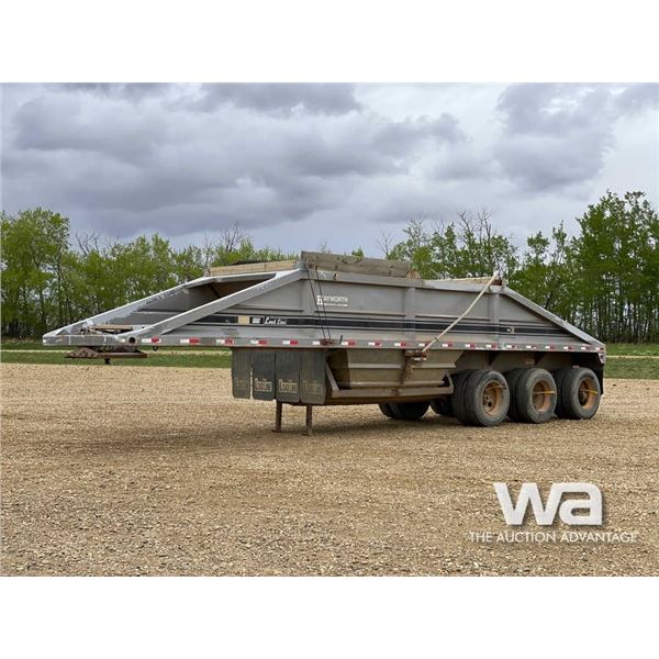 1999 LOAD LINE TRIDEM BOTTOM DUMP TRAILER