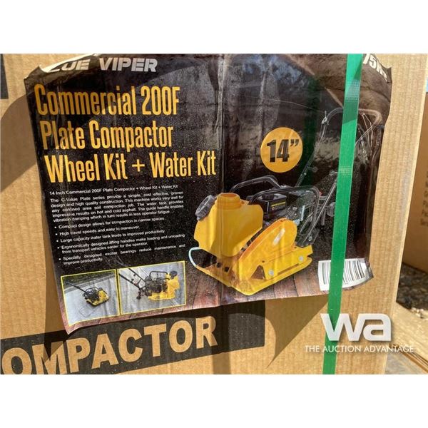 14" COMMERCIAL 200F PLATE COMPACTOR