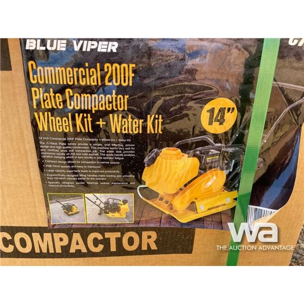 14" COMMERCIAL 200F PLATE COMPACTOR