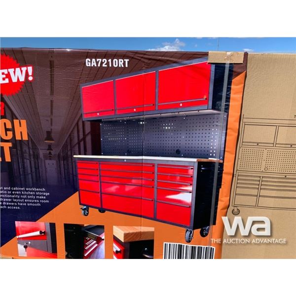 17 DRAWER TOOL BENCH & CABINET
