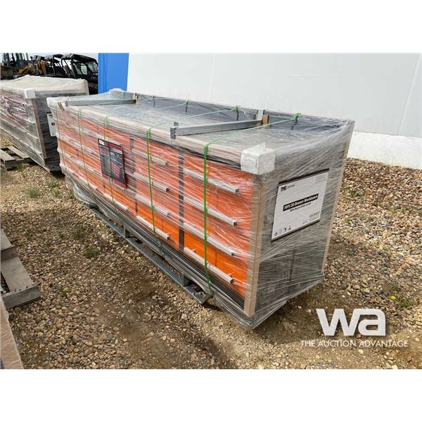 10 FT. 20 DRAWER WORK BENCH