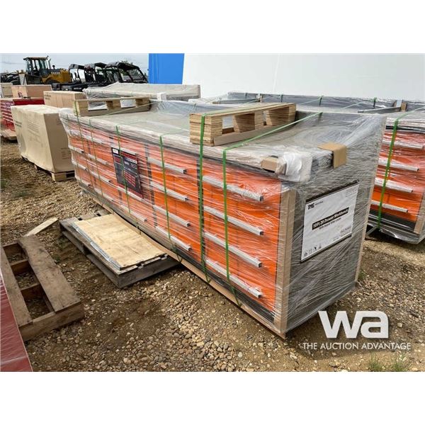 10 FT. 20 DRAWER WORK BENCH
