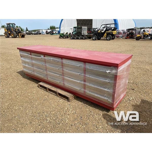 (UNUSED) 16 DRAWER TOOL BENCH