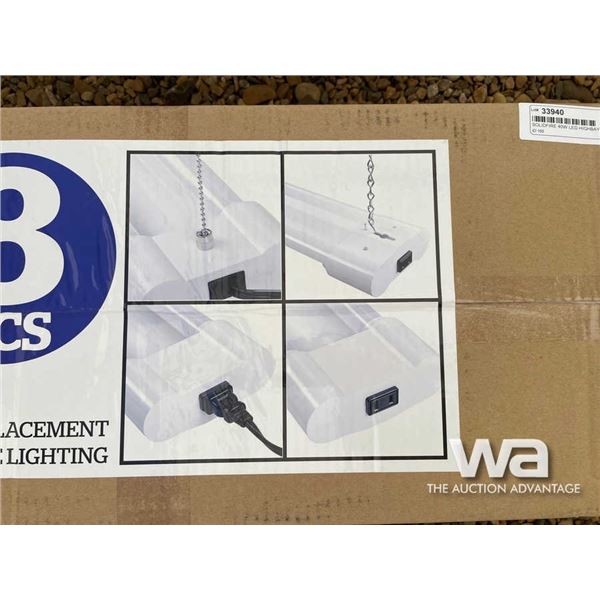 (8) SOLIDFIRE 40W LED HIGHBAY LIGHT