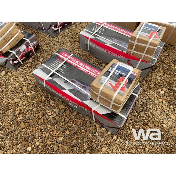 3 TON HYDRAULIC FLOOR JACK, 50 TON BOTTLE JACK