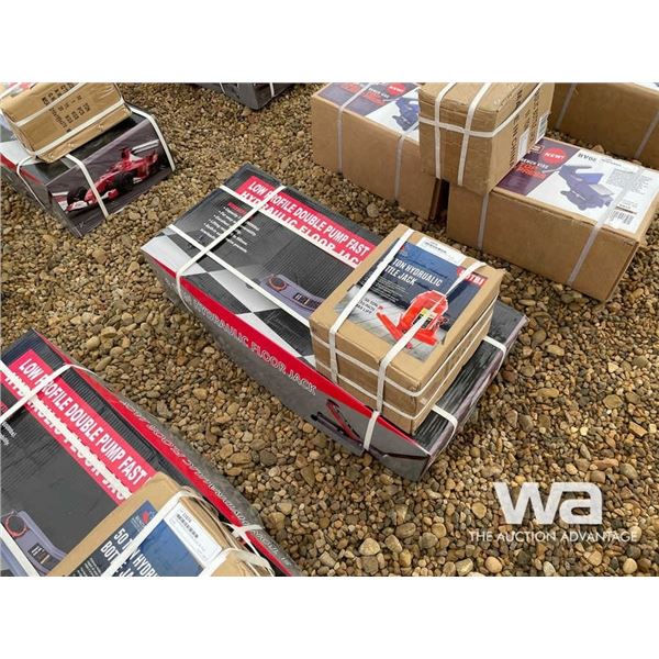 3 TON HYDRAULIC FLOOR JACK, 50 TON BOTTLE JACK