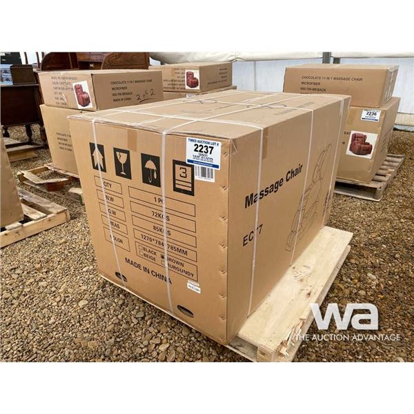 ZERO GRAVITY FULL BODY MASSAGE CHAIR W/ HEAT