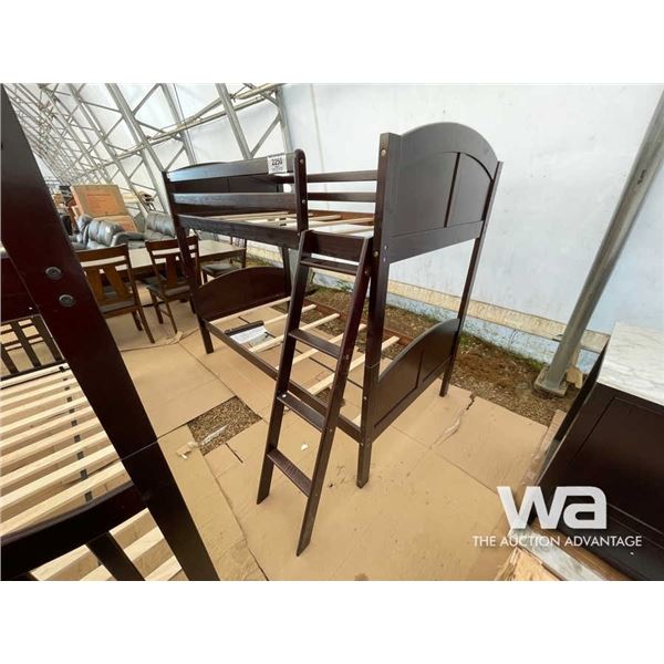 ESPRESSO TWIN TOMBOY BUNKBEDS