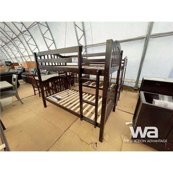 ESPRESSO TWIN FAITH BUNKBEDS