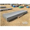 Image 3 : APPROX. (53) USED 140" STEEL ROOFING