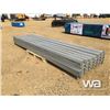 Image 4 : APPROX. (53) USED 140" STEEL ROOFING