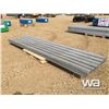 Image 4 : APPROX. (12) USED 140" STEEL ROOFING