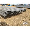Image 5 : APPROX. (12) USED 140" STEEL ROOFING