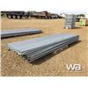 Image 3 : APPROX. (24) USED 140" STEEL ROOFING