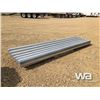 Image 3 : APPROX. (24) USED 140" STEEL ROOFING