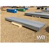 Image 4 : APPROX. (24) USED 140" STEEL ROOFING