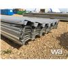 Image 5 : APPROX. (24) USED 140" STEEL ROOFING